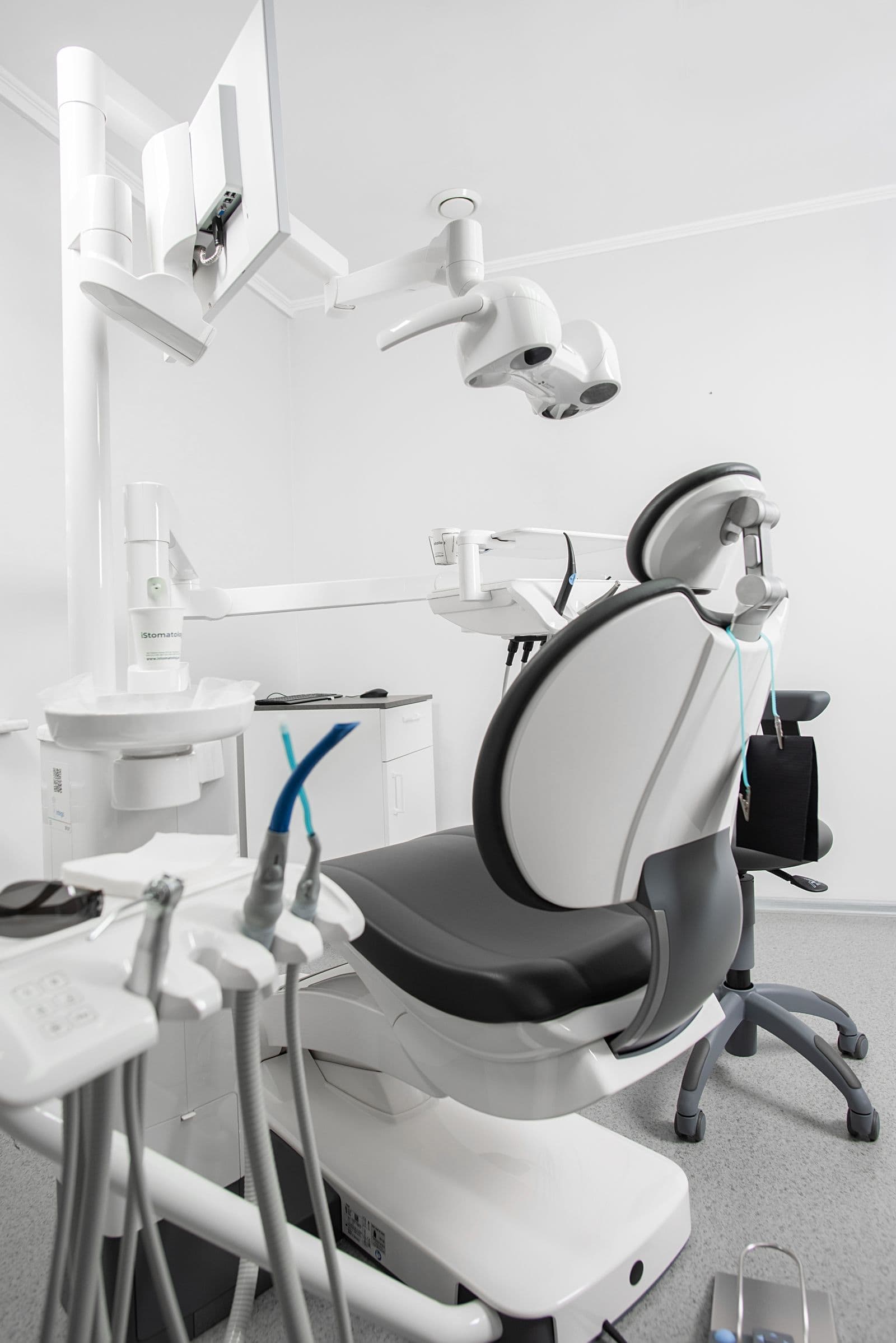 A modern dental operatory, the kind of environment we film and advertise